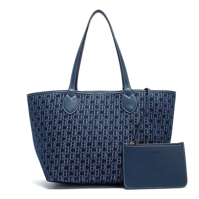 Elegant Reversible Tote Bag - Spacious & Stylish