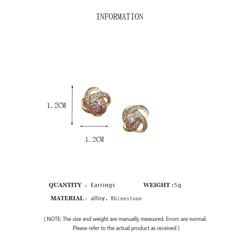 Novo requintado brilhante zircão coração flor brincos coreano elegante quadrado geométrico brincos de cristal para mulheres moda jóias presente