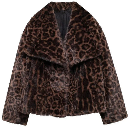 Burgundy Faux Fur Women's Bomber Jacket - Chic & Warm