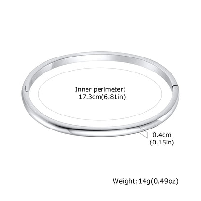 Elegant Gold-Plated Stainless Steel Bracelets for Women