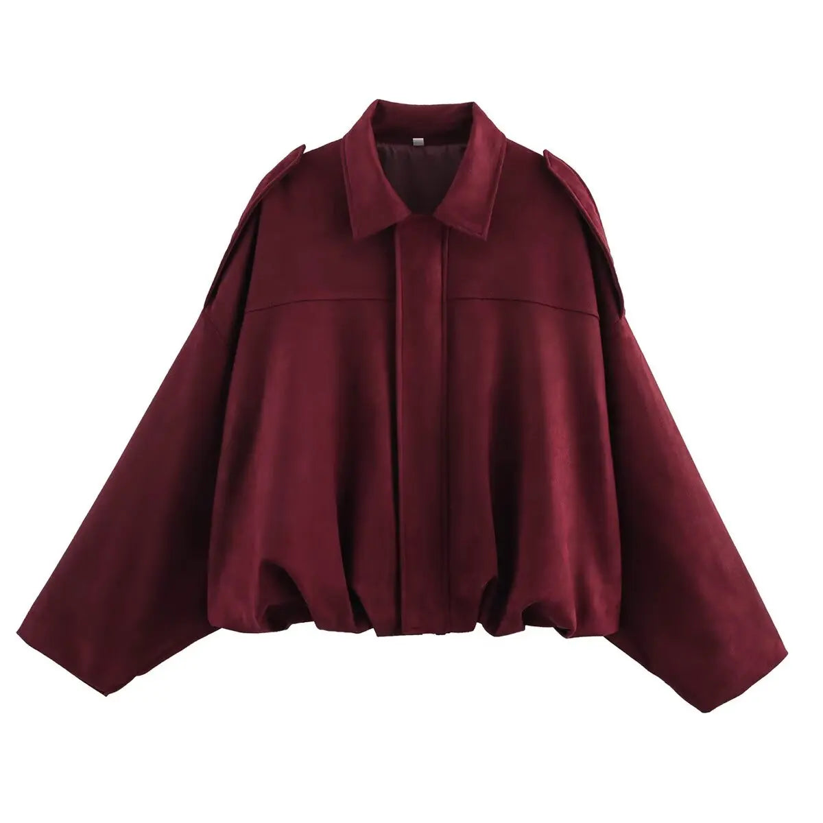 Chic Suede Bomber Jacket for Women - Spring Fashion