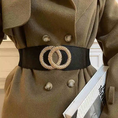 Elegant Women's Decorative Belt - Versatile Waist Cincher