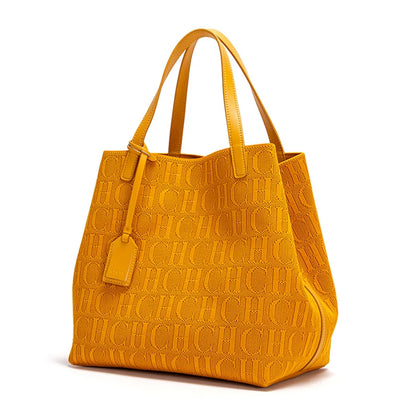 Elegant Black Mesh Tote Bag - Spacious & Stylish