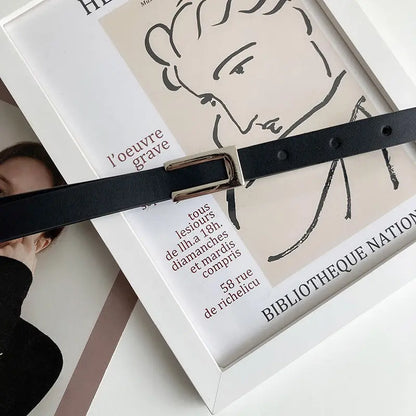 Elegant Slim Waist Belt for Versatile Women's Fashion