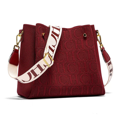 Crossbody design elegante sentido letras cordão design marca bolsa feminina moda casual cem bolsa feminina crossbody