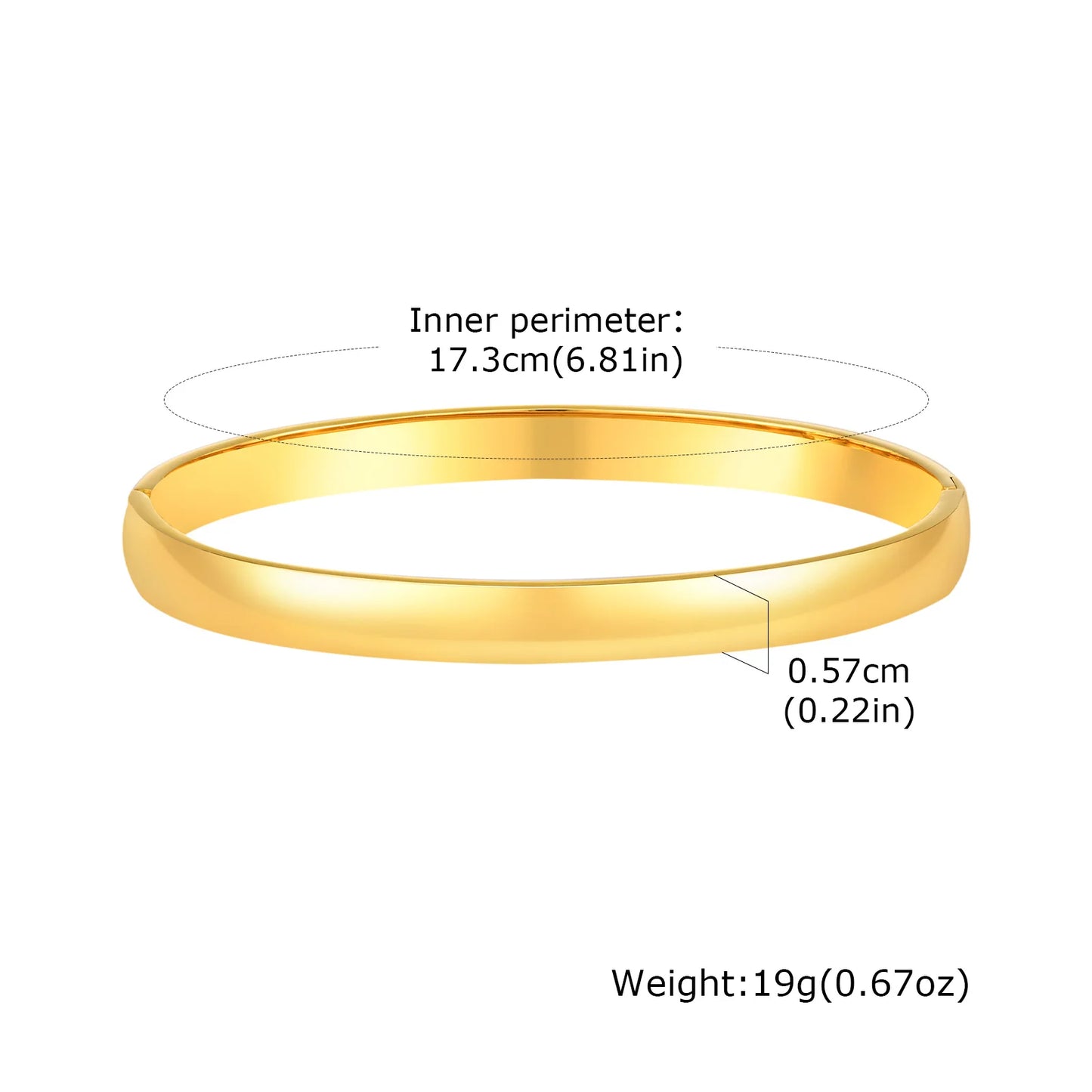 Elegant Gold-Plated Stainless Steel Bracelets for Women