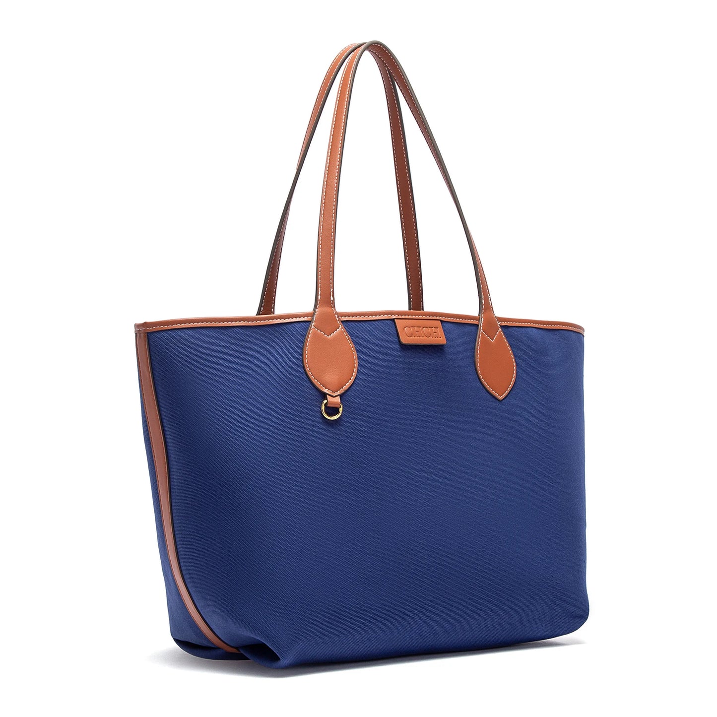 Chch bolsa tote feminina nova simples dupla face disponível mãe e criança grande capacidade bolsa casual sacola de compras