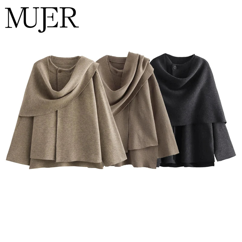 Muyer casacos de inverno de pelúcia para mulheres cachecol assimétrico jaqueta demi-temporada para mulheres parkas manga longa casaco acolchoado mulher jaqueta