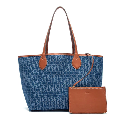Elegant Reversible Tote Bag - Spacious & Stylish